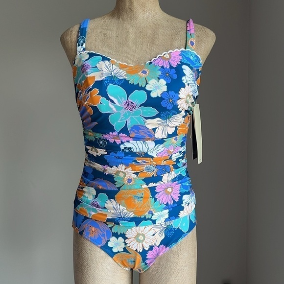 Profile By Gottex One Piece Swimsuit D Cup size 10 - Picture 3 of 7